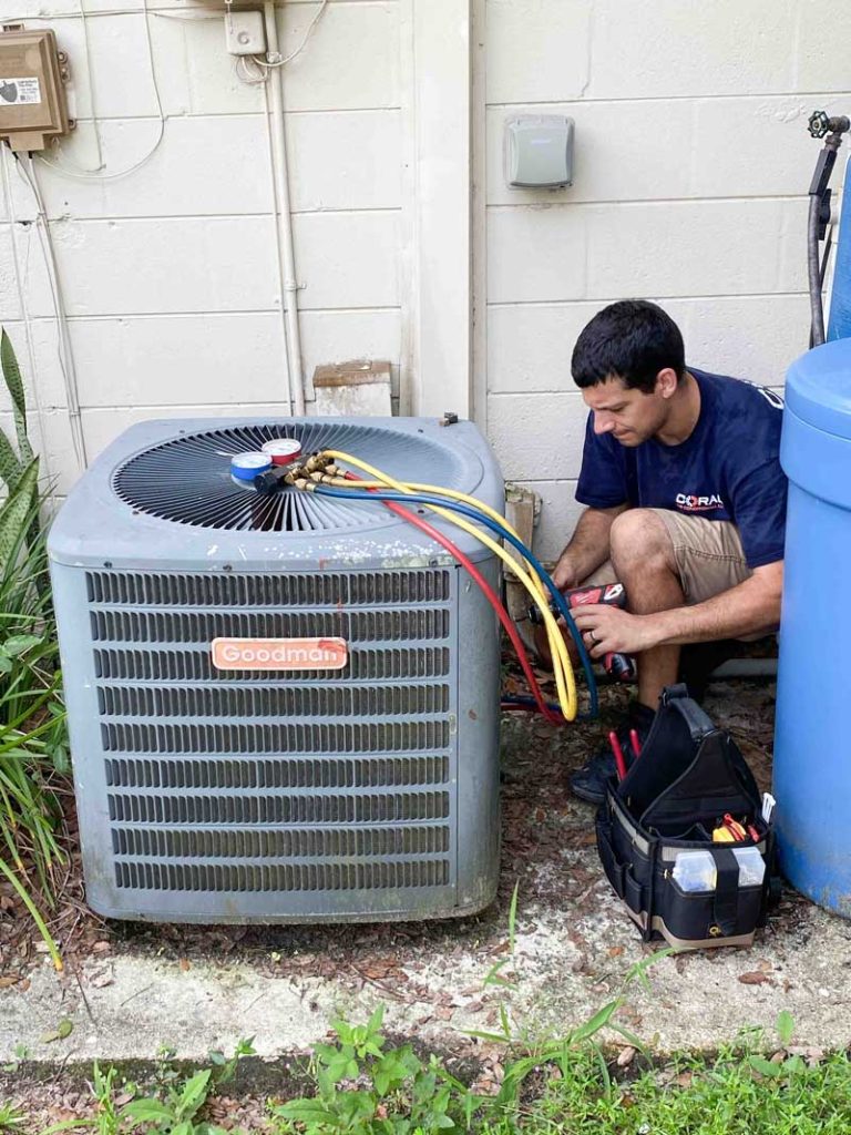 Coral Air Conditioning's tailored AC maintenance services