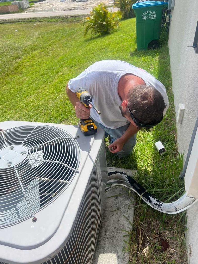 AC Coil Cleaning Service by Coral AC in Cape Coral FL